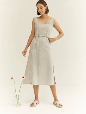 NWT Mus&Bombon Gingham dress Mus & Bombon Barcelona Seersucker Small